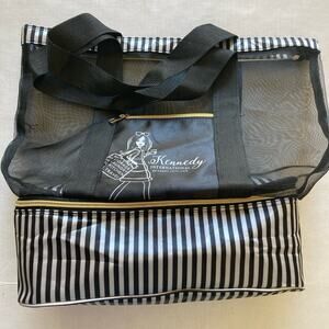 Kennedy Intl. Beach Tote Bag, Cooler, WaterProof, Mesh, Thermal Insulated Bag